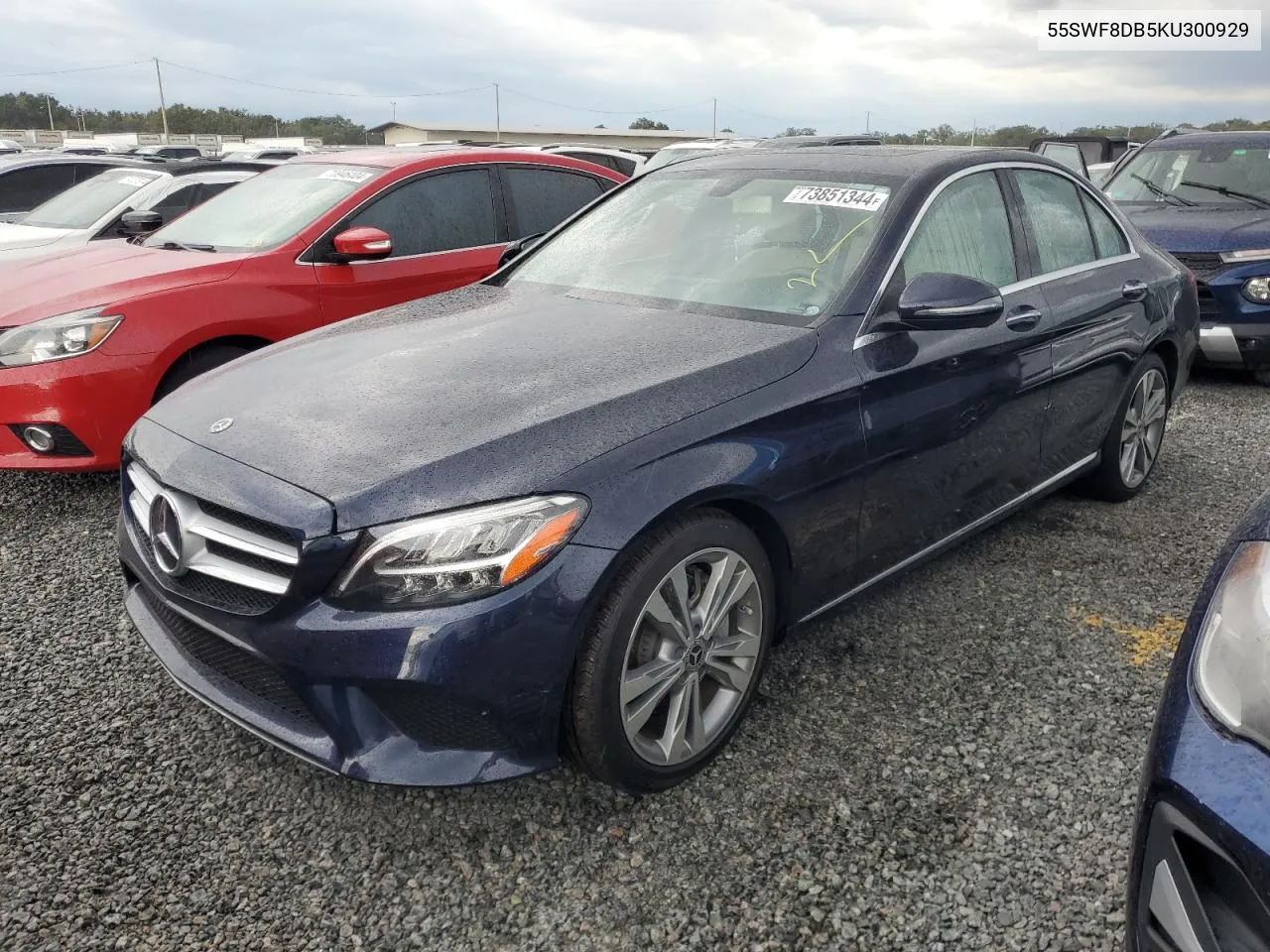 55SWF8DB5KU300929 2019 Mercedes-Benz C 300