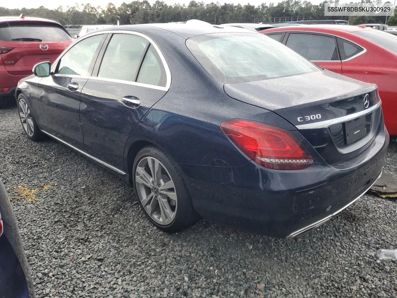 55SWF8DB5KU300929 2019 Mercedes-Benz C 300