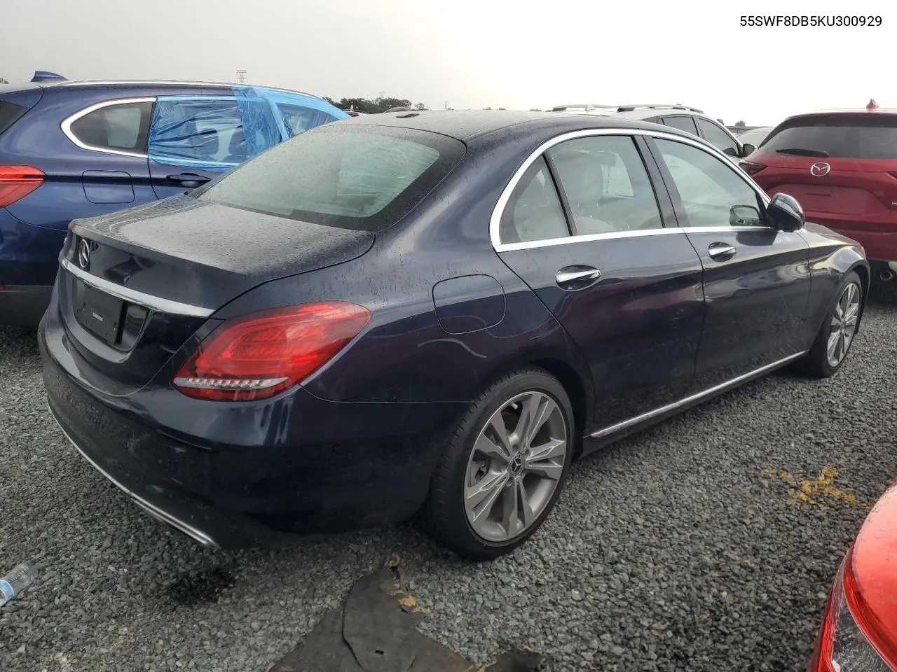 55SWF8DB5KU300929 2019 Mercedes-Benz C 300