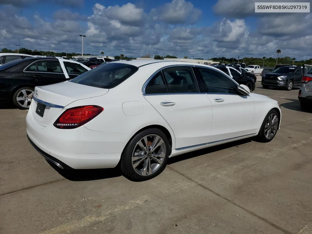 2019 Mercedes-Benz C 300 VIN: 55SWF8DB5KU297319 Lot: 73853924