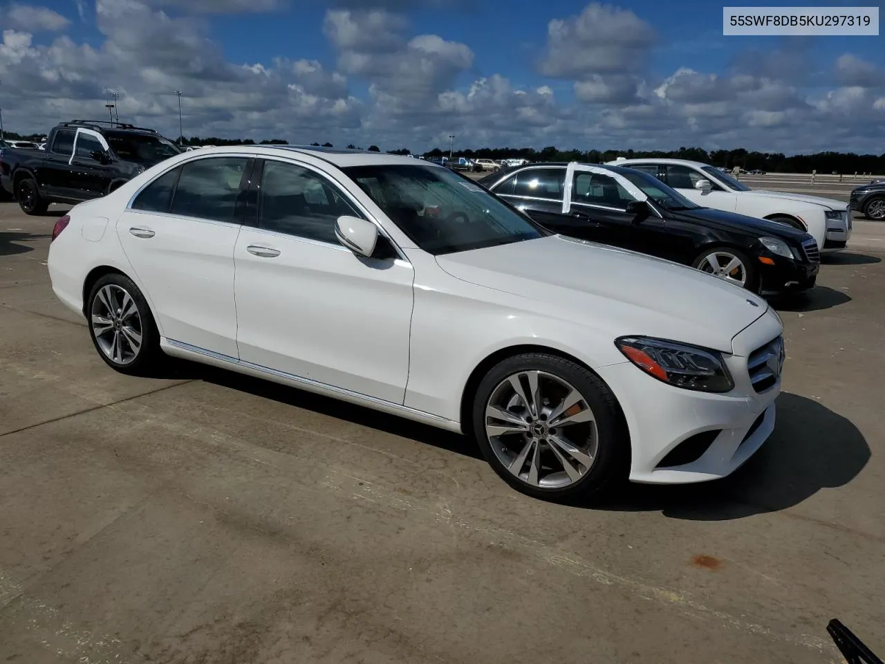 2019 Mercedes-Benz C 300 VIN: 55SWF8DB5KU297319 Lot: 73853924