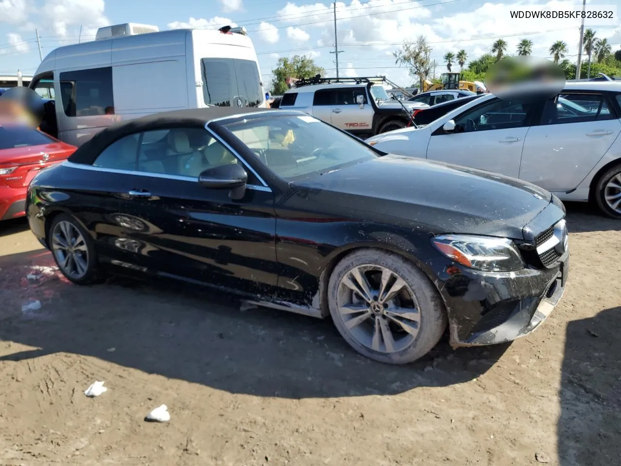 2019 Mercedes-Benz C 300 VIN: WDDWK8DB5KF828632 Lot: 73855794