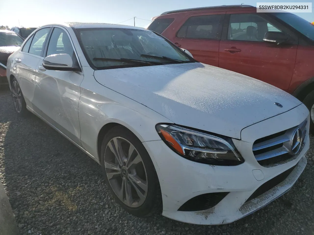 2019 Mercedes-Benz C 300 VIN: 55SWF8DB2KU294331 Lot: 73883304