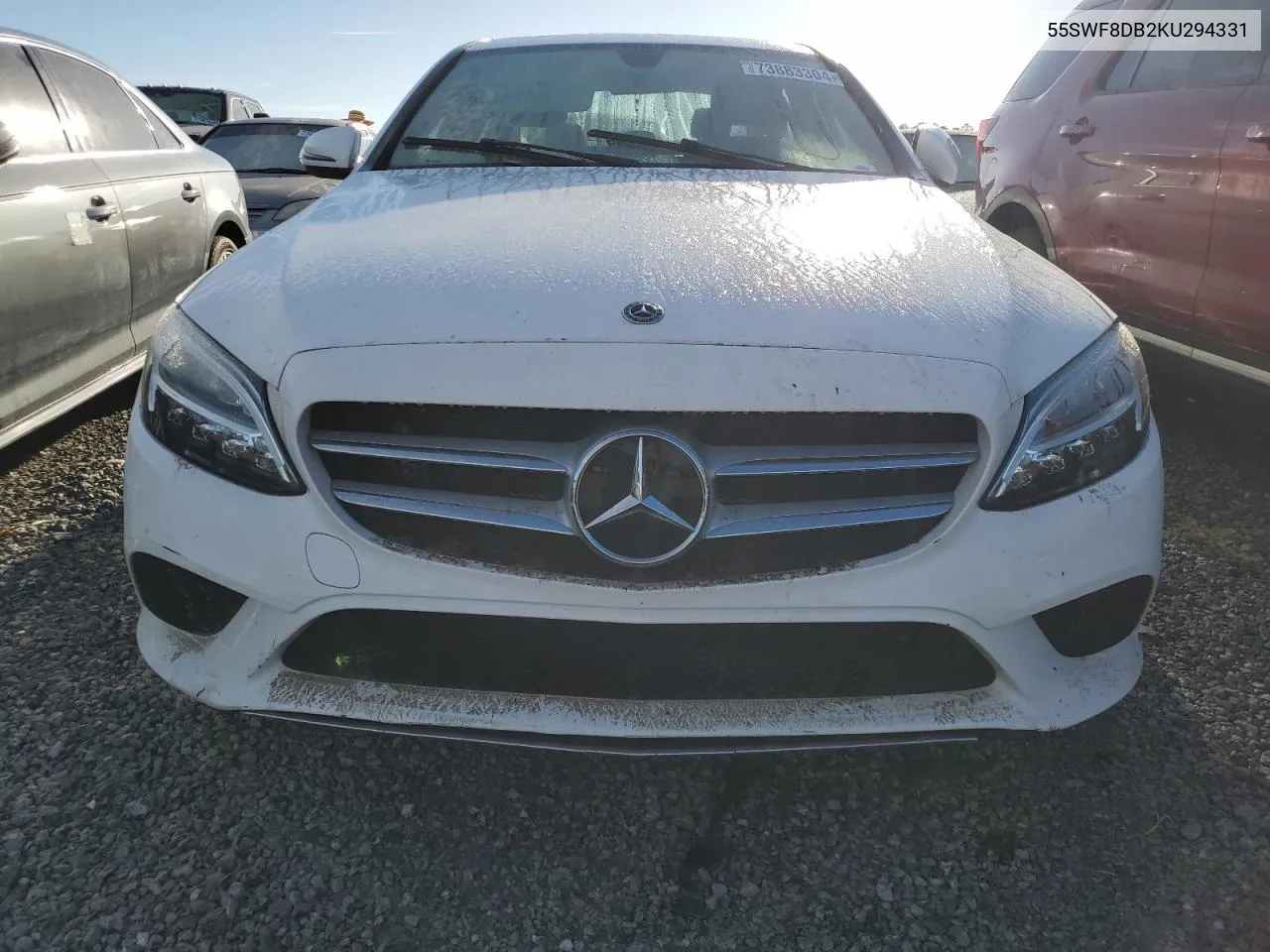 2019 Mercedes-Benz C 300 VIN: 55SWF8DB2KU294331 Lot: 73883304