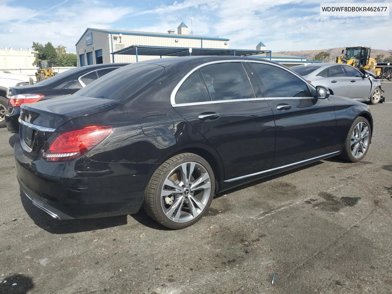 2019 Mercedes-Benz C 300 VIN: WDDWF8DB0KR462677 Lot: 74145524