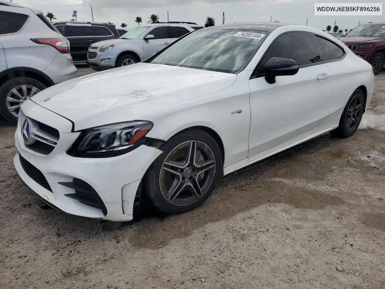 2019 Mercedes-Benz C 43 Amg VIN: WDDWJ6EB5KF896256 Lot: 74205144