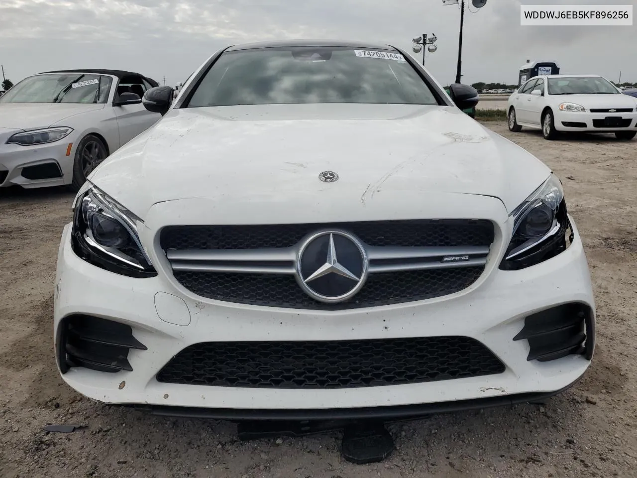 2019 Mercedes-Benz C 43 Amg VIN: WDDWJ6EB5KF896256 Lot: 74205144