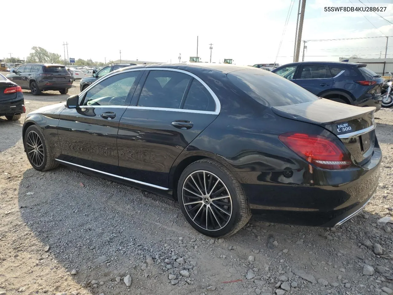 2019 Mercedes-Benz C 300 VIN: 55SWF8DB4KU288627 Lot: 74395464