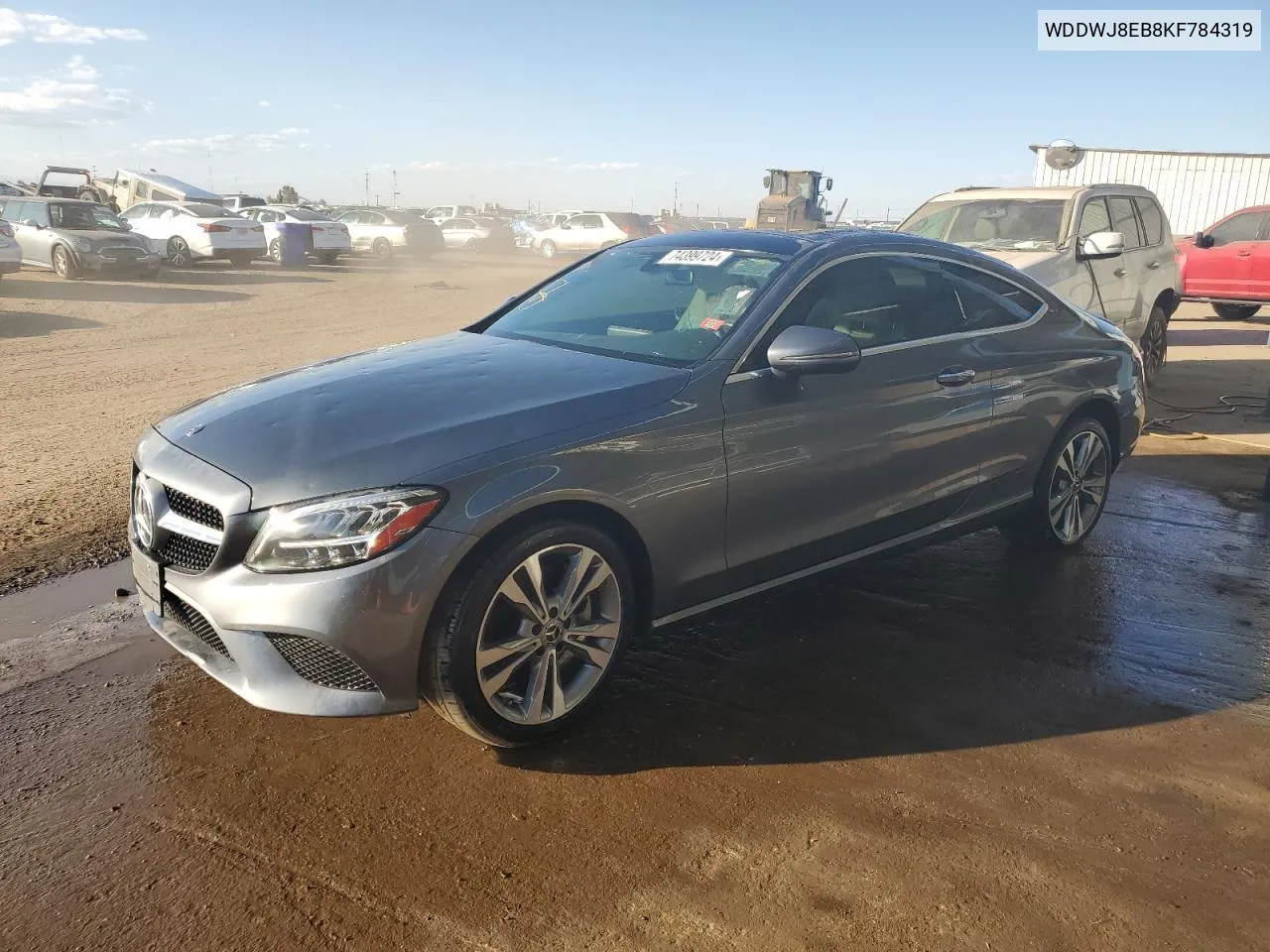 2019 Mercedes-Benz C 300 4Matic VIN: WDDWJ8EB8KF784319 Lot: 74399724