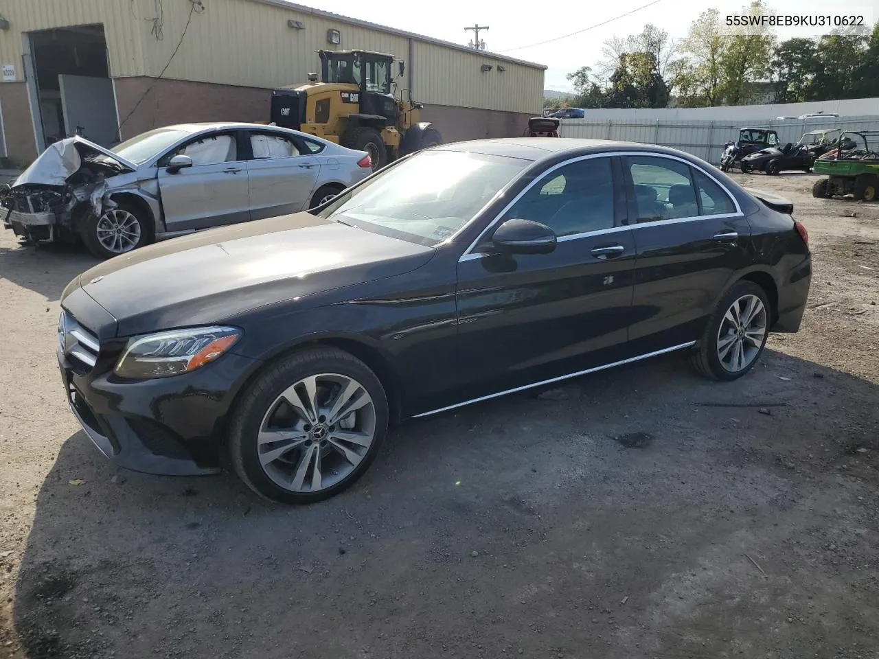 2019 Mercedes-Benz C 300 4Matic VIN: 55SWF8EB9KU310622 Lot: 74556774