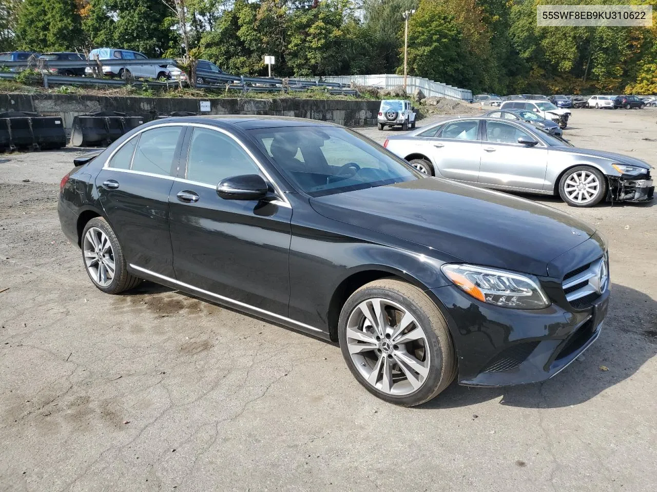 2019 Mercedes-Benz C 300 4Matic VIN: 55SWF8EB9KU310622 Lot: 74556774