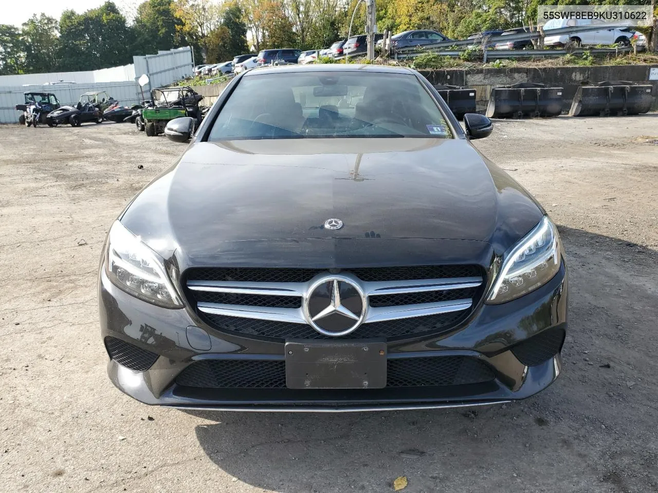 2019 Mercedes-Benz C 300 4Matic VIN: 55SWF8EB9KU310622 Lot: 74556774