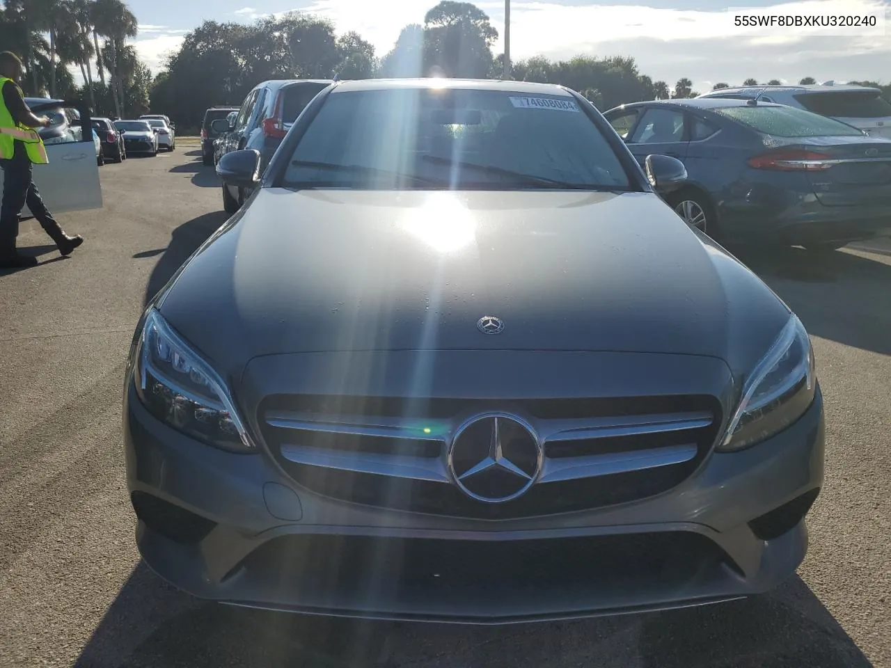 2019 Mercedes-Benz C 300 VIN: 55SWF8DBXKU320240 Lot: 74608084