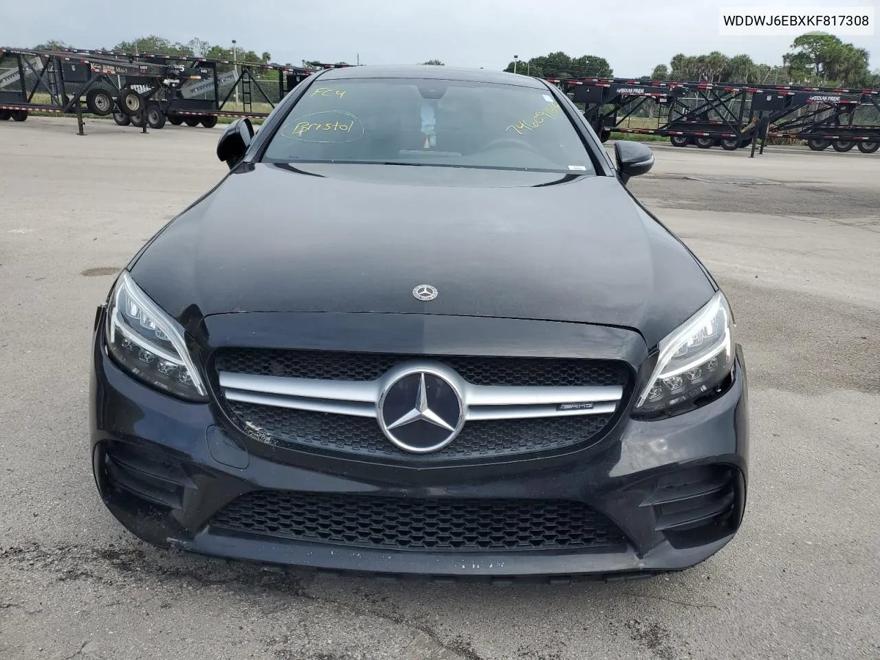 2019 Mercedes-Benz C 43 Amg VIN: WDDWJ6EBXKF817308 Lot: 74609164