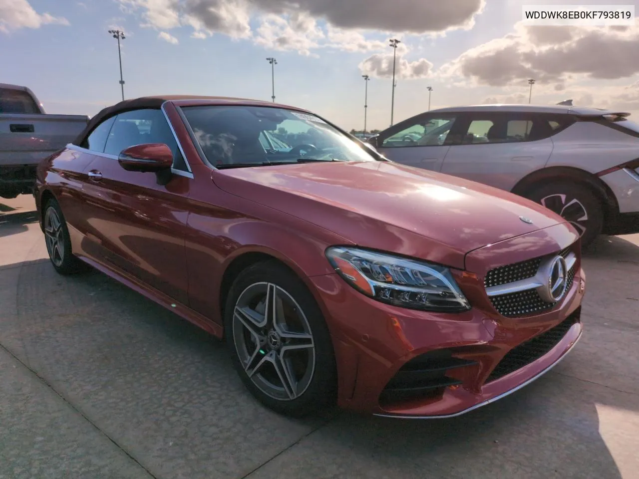 2019 Mercedes-Benz C 300 4Matic VIN: WDDWK8EB0KF793819 Lot: 74984914