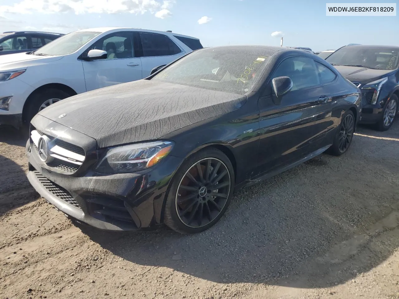 2019 Mercedes-Benz C 43 Amg VIN: WDDWJ6EB2KF818209 Lot: 75065464