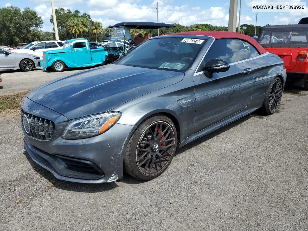 2019 Mercedes-Benz C 63 Amg-S VIN: WDDWK8HB5KF898920 Lot: 75158504