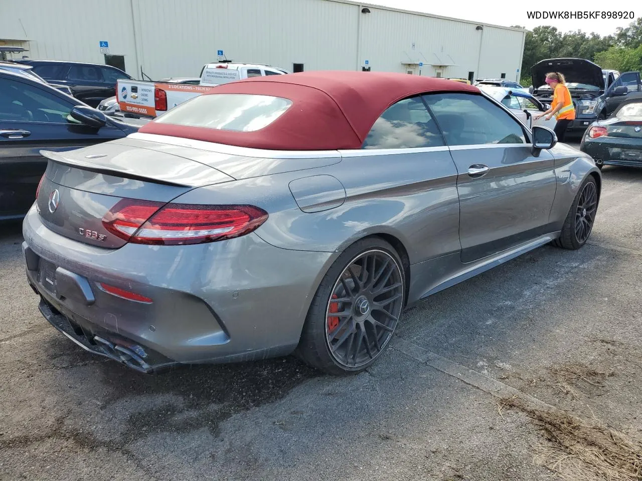 2019 Mercedes-Benz C 63 Amg-S VIN: WDDWK8HB5KF898920 Lot: 75158504