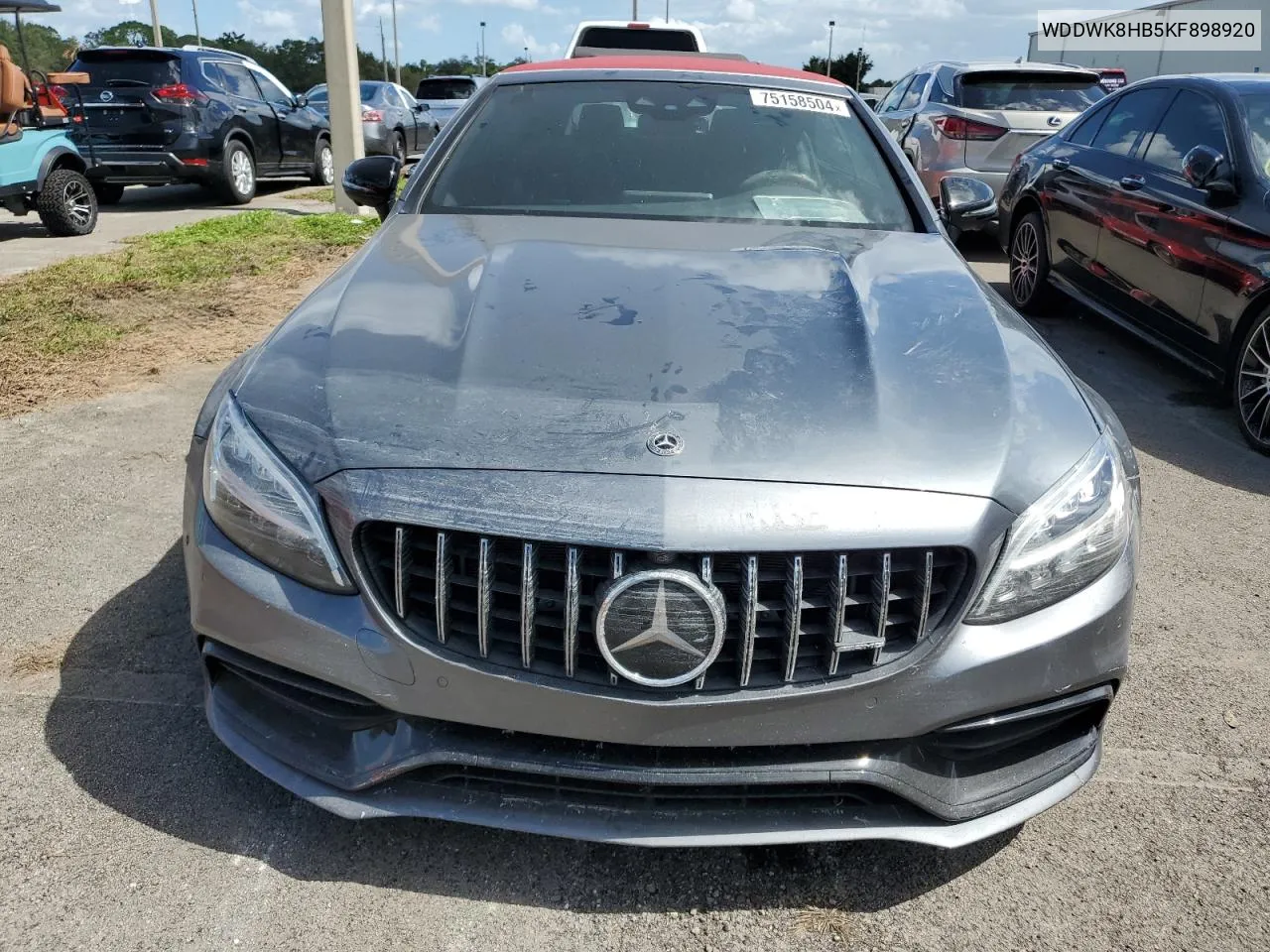 2019 Mercedes-Benz C 63 Amg-S VIN: WDDWK8HB5KF898920 Lot: 75158504