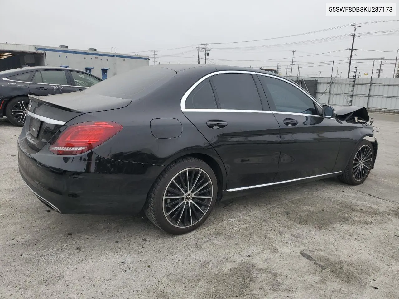 2019 Mercedes-Benz C 300 VIN: 55SWF8DB8KU287173 Lot: 76026984