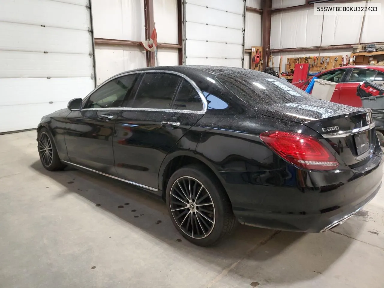 2019 Mercedes-Benz C 300 4Matic VIN: 55SWF8EB0KU322433 Lot: 77070174