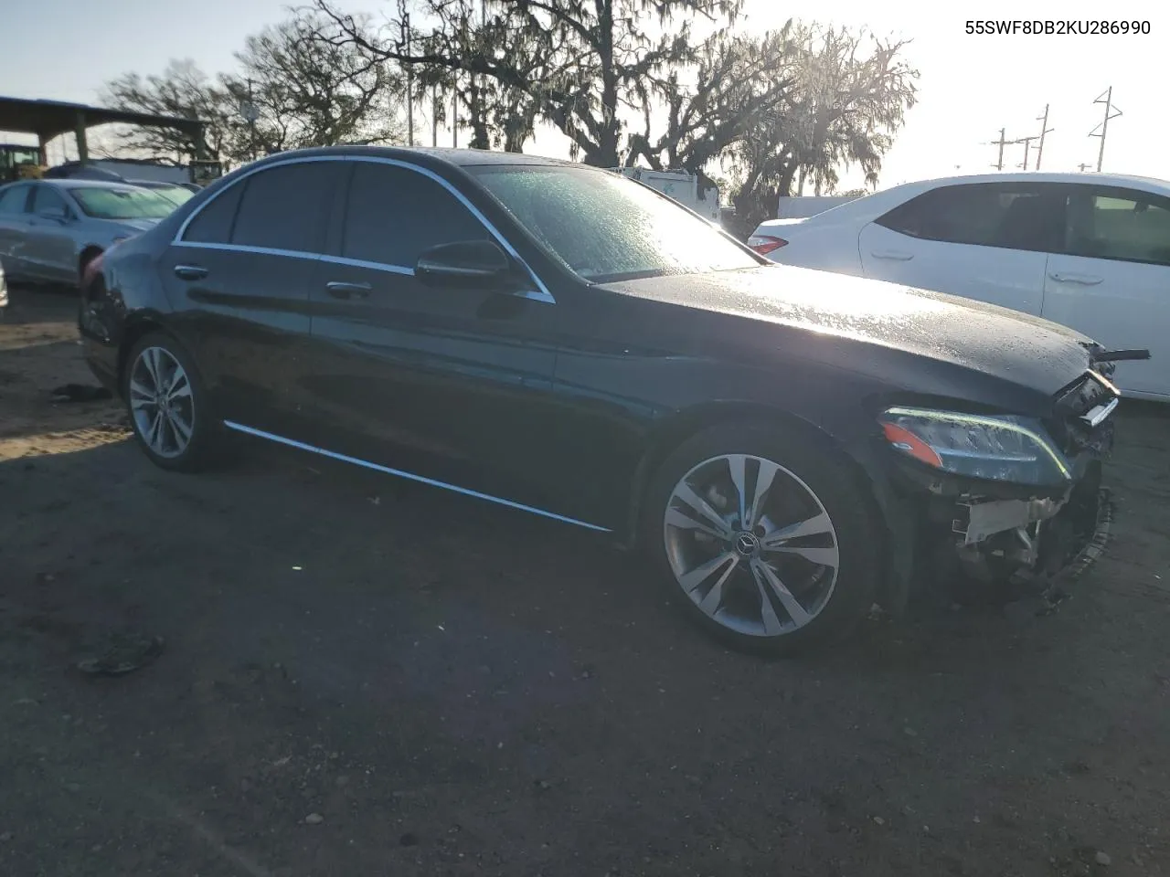 2019 Mercedes-Benz C 300 VIN: 55SWF8DB2KU286990 Lot: 78769374