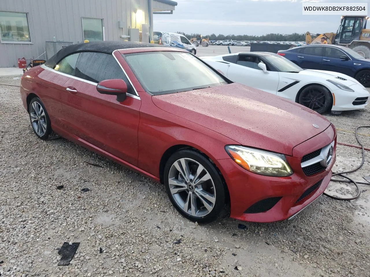 2019 Mercedes-Benz C 300 VIN: WDDWK8DB2KF882504 Lot: 79469634