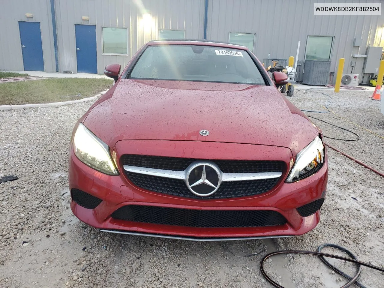 2019 Mercedes-Benz C 300 VIN: WDDWK8DB2KF882504 Lot: 79469634