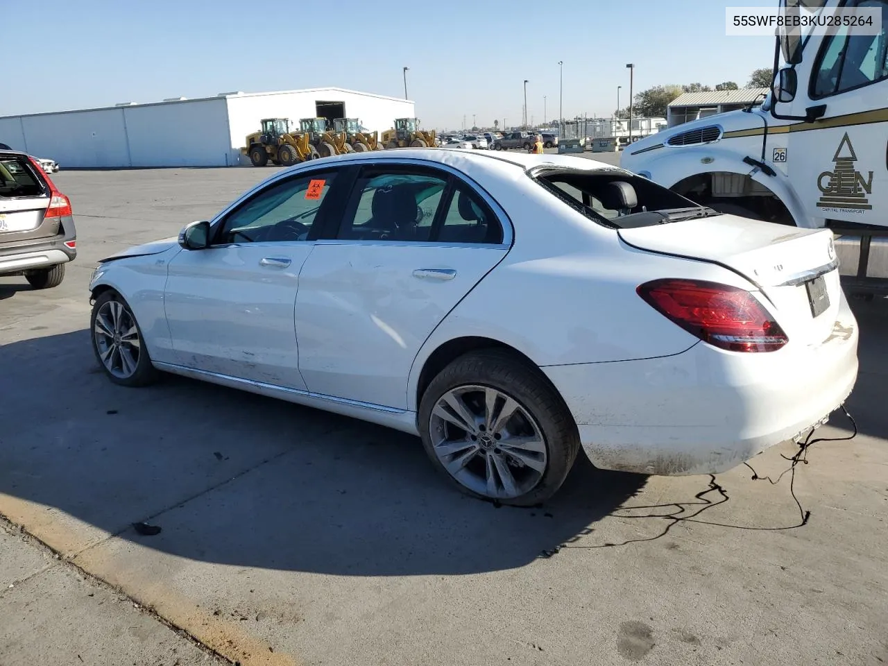 2019 Mercedes-Benz C 300 4Matic VIN: 55SWF8EB3KU285264 Lot: 79962174