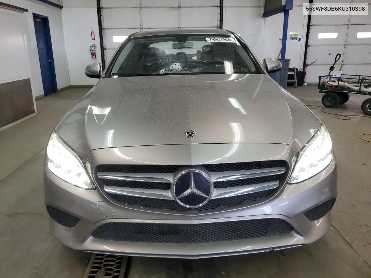 2019 Mercedes-Benz C 300 VIN: 55SWF8DB6KU310398 Lot: 79962964