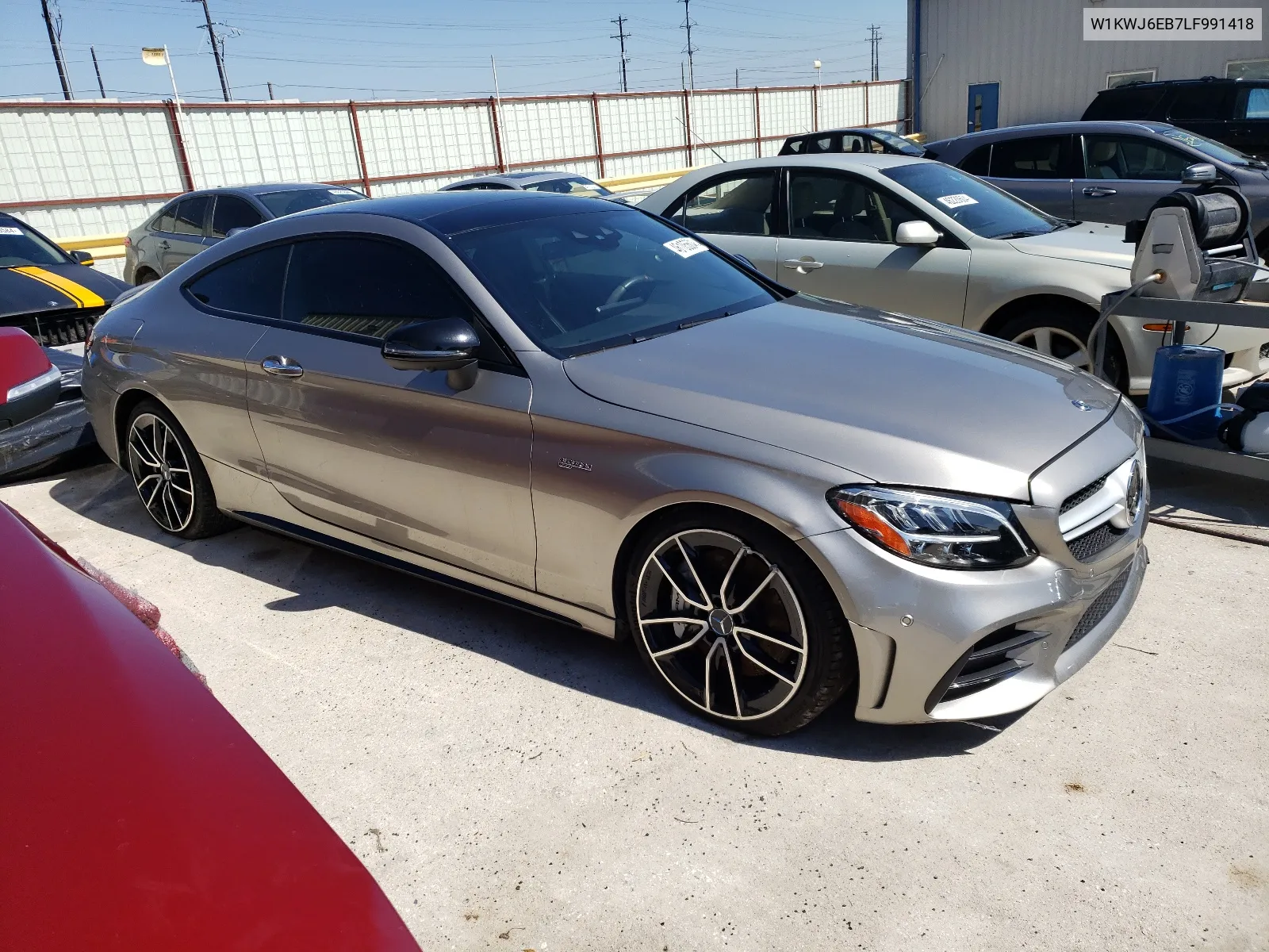 2020 Mercedes-Benz C 43 Amg VIN: W1KWJ6EB7LF991418 Lot: 46105604