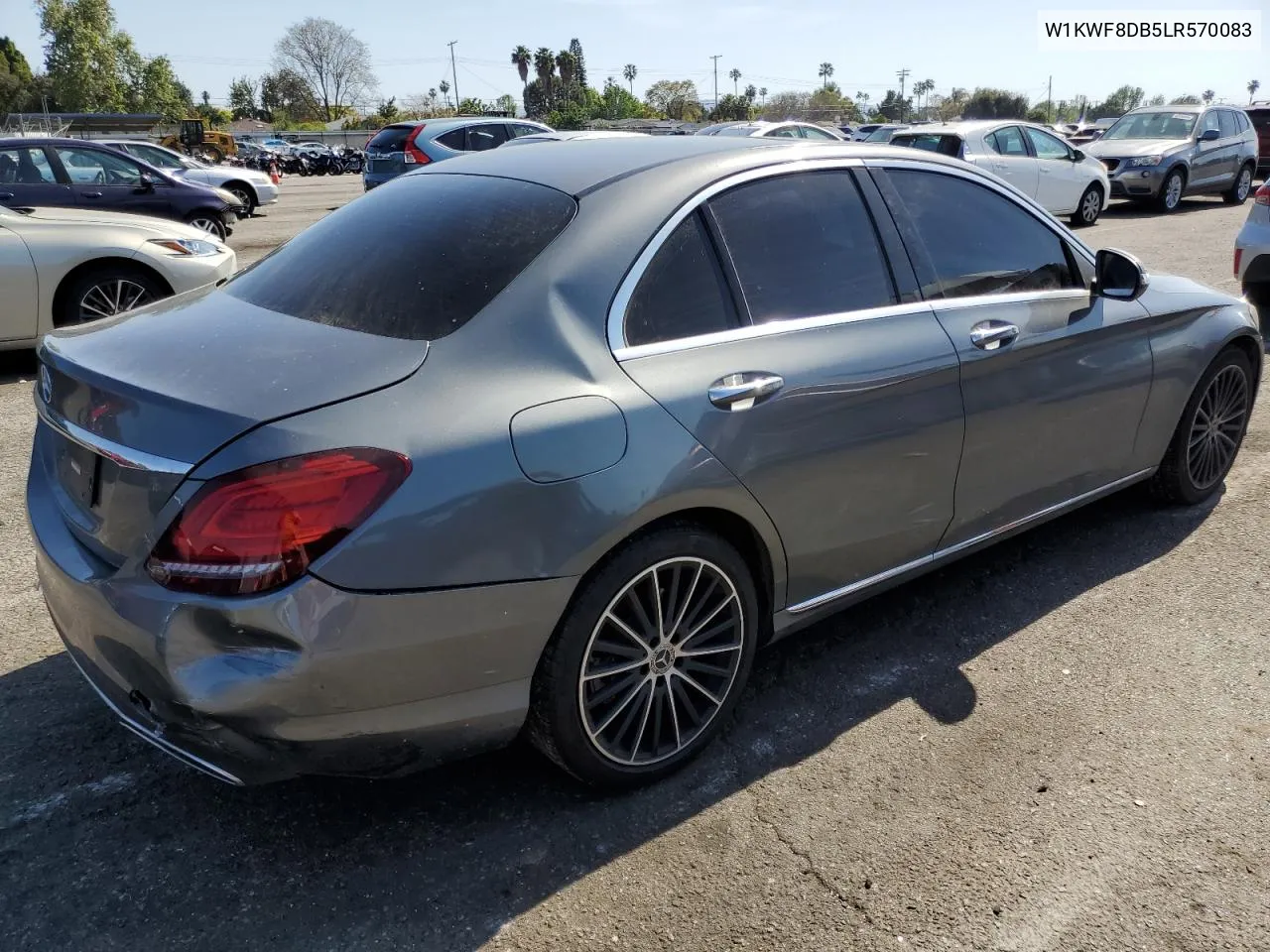 2020 Mercedes-Benz C 300 VIN: W1KWF8DB5LR570083 Lot: 51627764