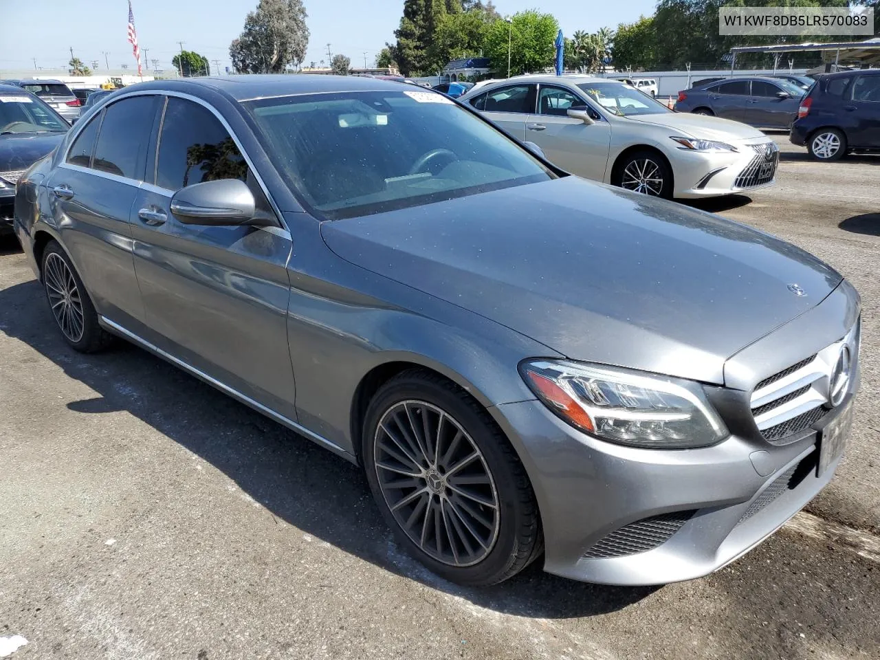 2020 Mercedes-Benz C 300 VIN: W1KWF8DB5LR570083 Lot: 51627764