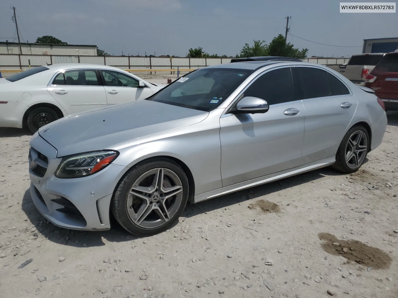 2020 Mercedes-Benz C 300 VIN: W1KWF8DBXLR572783 Lot: 57701764