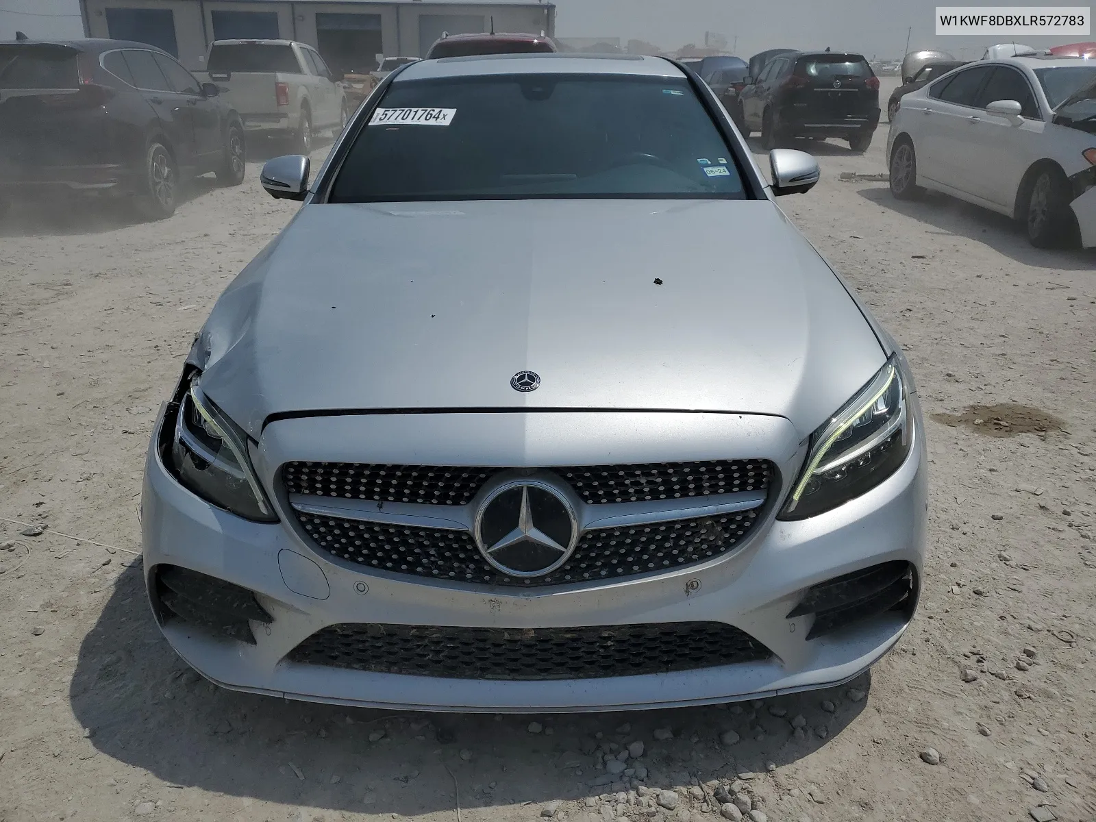 2020 Mercedes-Benz C 300 VIN: W1KWF8DBXLR572783 Lot: 57701764