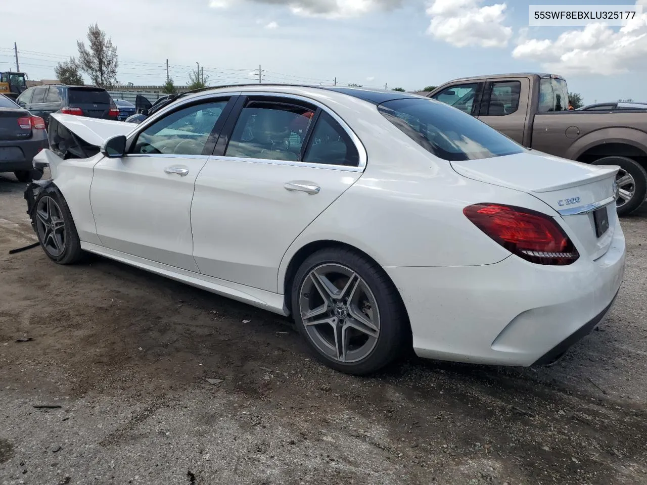 2020 Mercedes-Benz C 300 4Matic VIN: 55SWF8EBXLU325177 Lot: 61712654