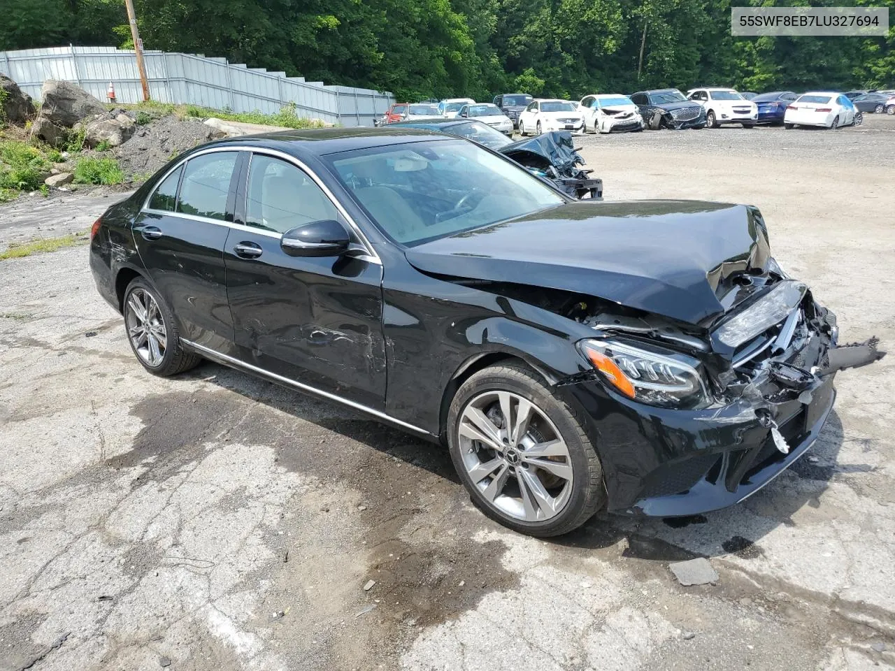 2020 Mercedes-Benz C 300 4Matic VIN: 55SWF8EB7LU327694 Lot: 62337354