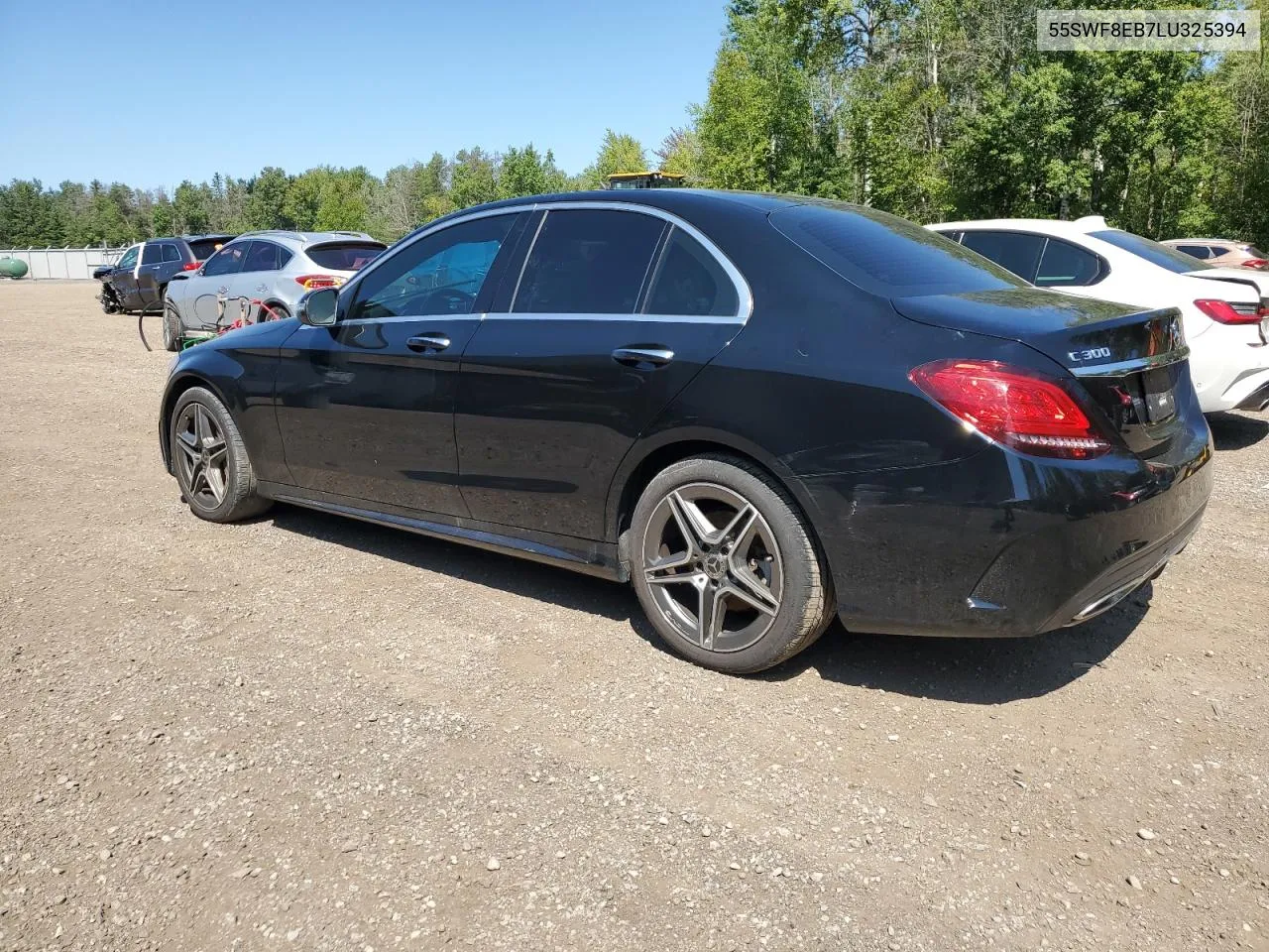 2020 Mercedes-Benz C 300 4Matic VIN: 55SWF8EB7LU325394 Lot: 64009334