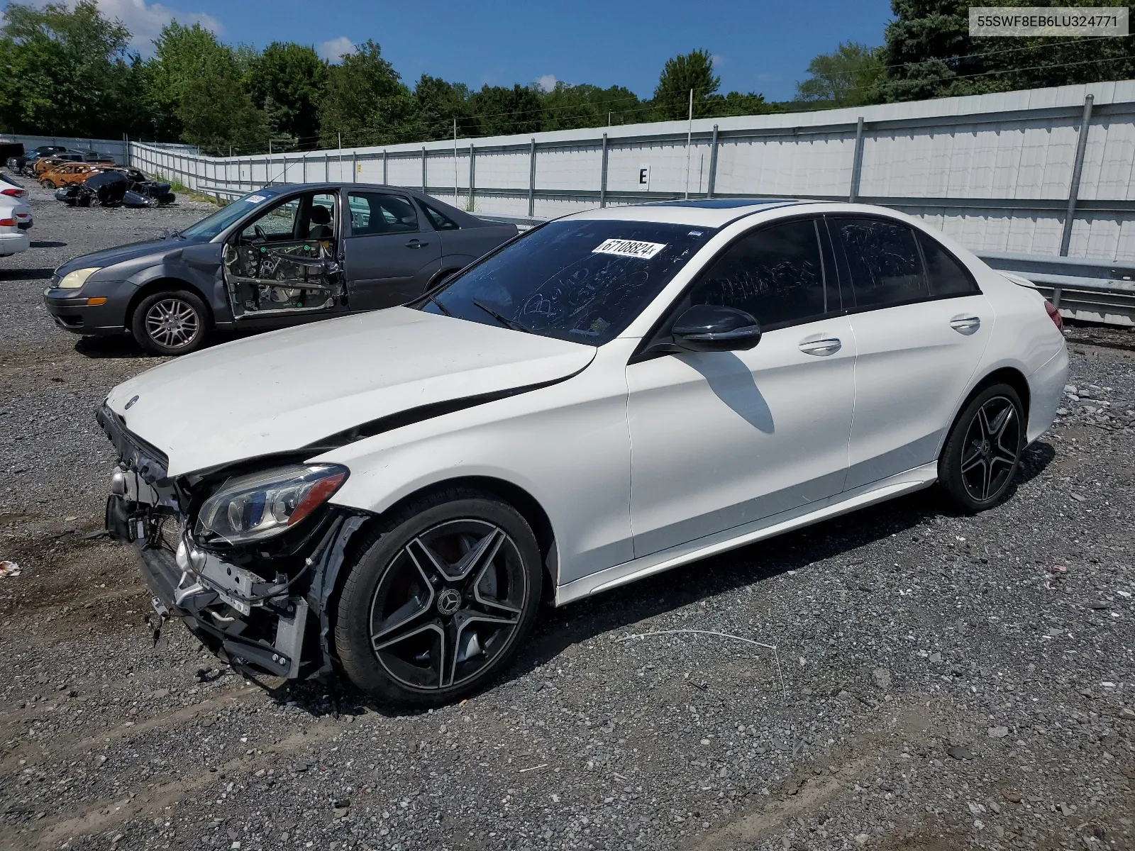 2020 Mercedes-Benz C 300 4Matic VIN: 55SWF8EB6LU324771 Lot: 67108824