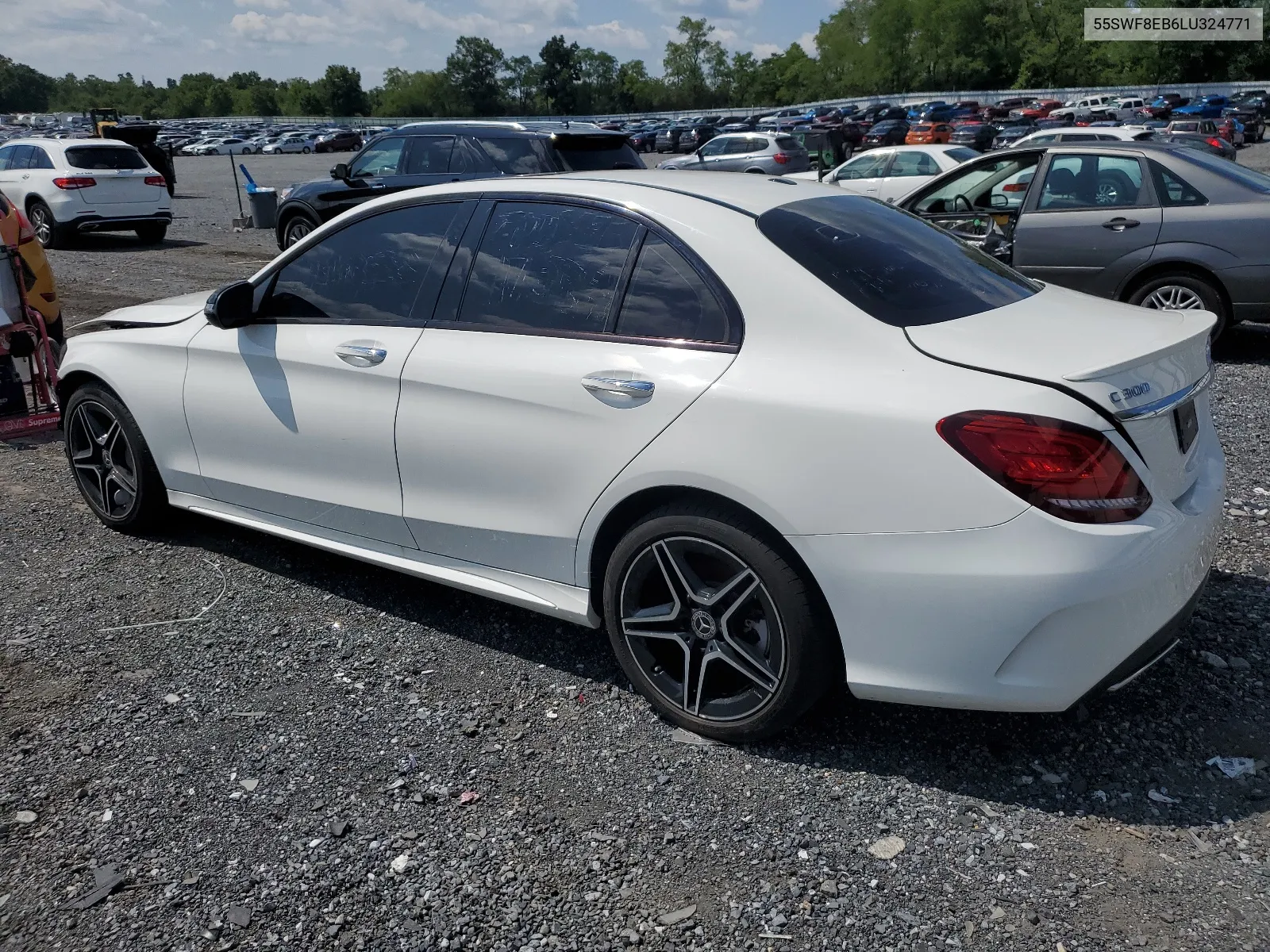 2020 Mercedes-Benz C 300 4Matic VIN: 55SWF8EB6LU324771 Lot: 67108824