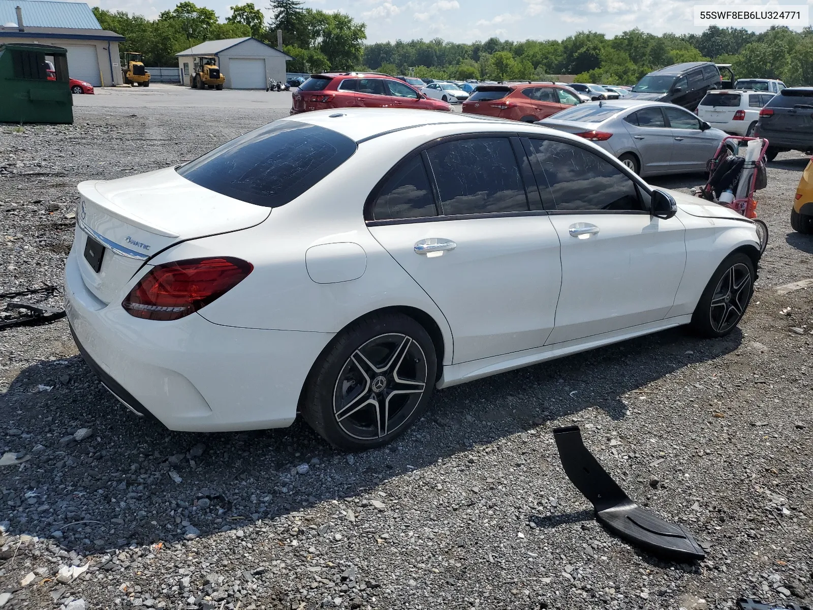 2020 Mercedes-Benz C 300 4Matic VIN: 55SWF8EB6LU324771 Lot: 67108824