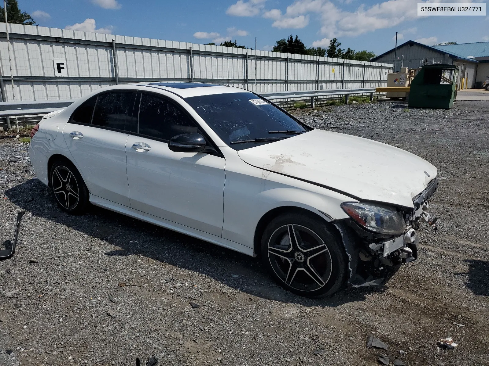 2020 Mercedes-Benz C 300 4Matic VIN: 55SWF8EB6LU324771 Lot: 67108824