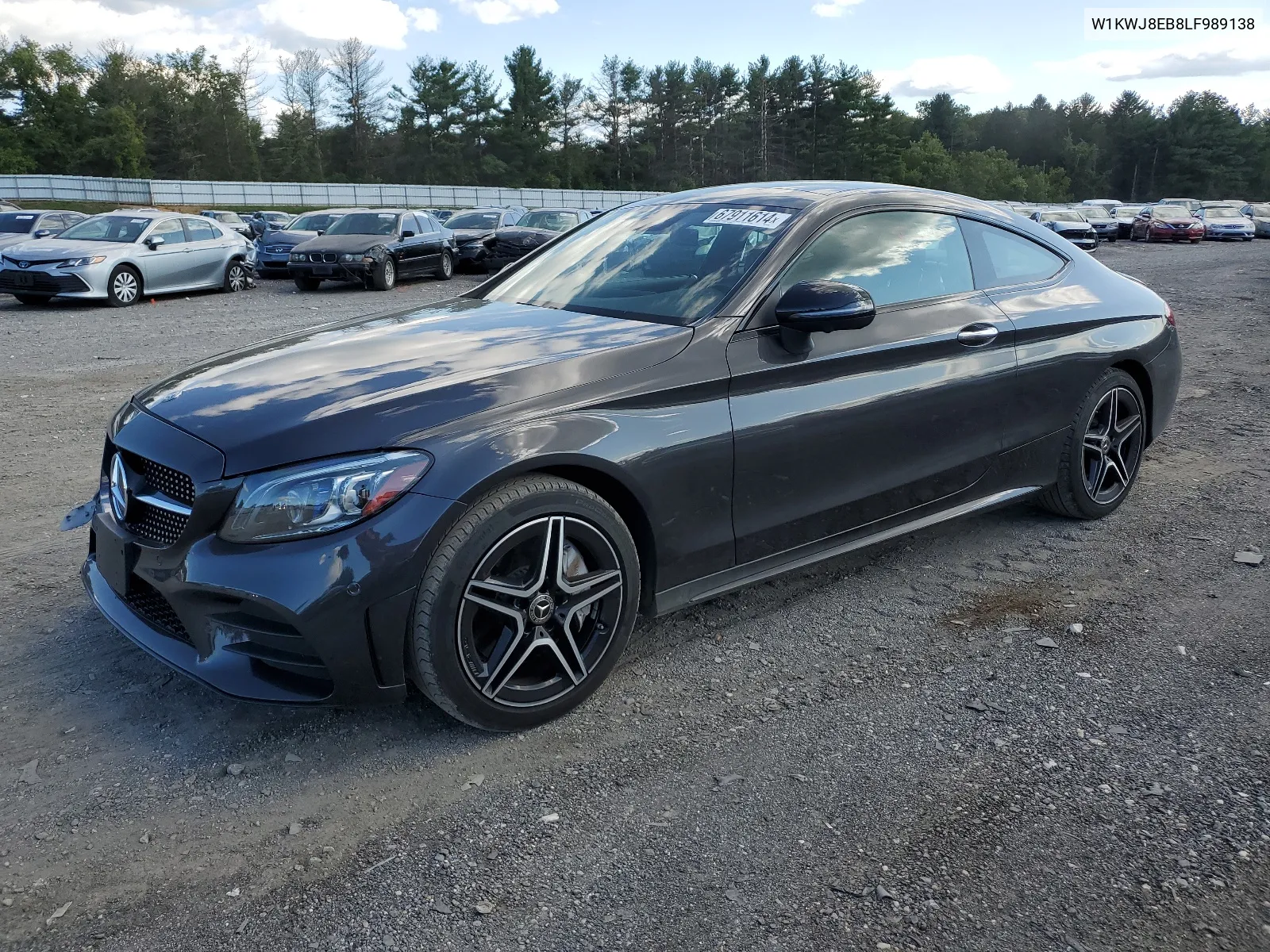 2020 Mercedes-Benz C 300 4Matic VIN: W1KWJ8EB8LF989138 Lot: 67911614