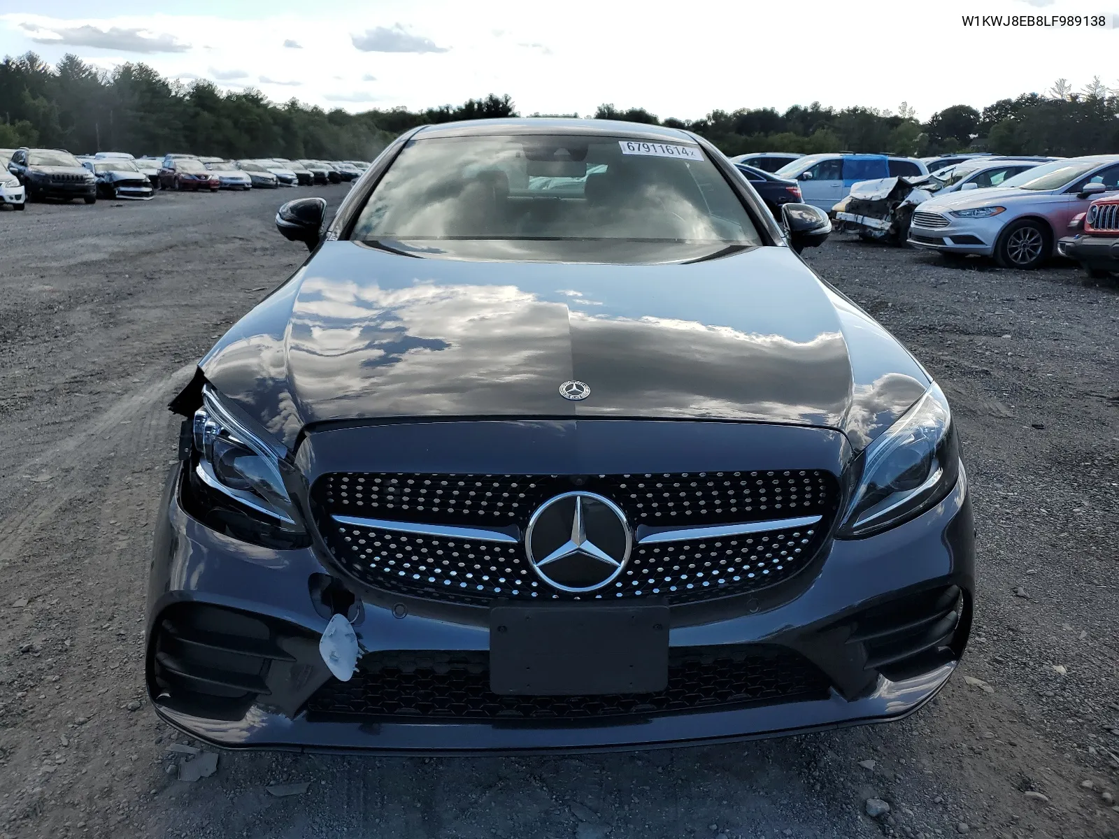 2020 Mercedes-Benz C 300 4Matic VIN: W1KWJ8EB8LF989138 Lot: 67911614