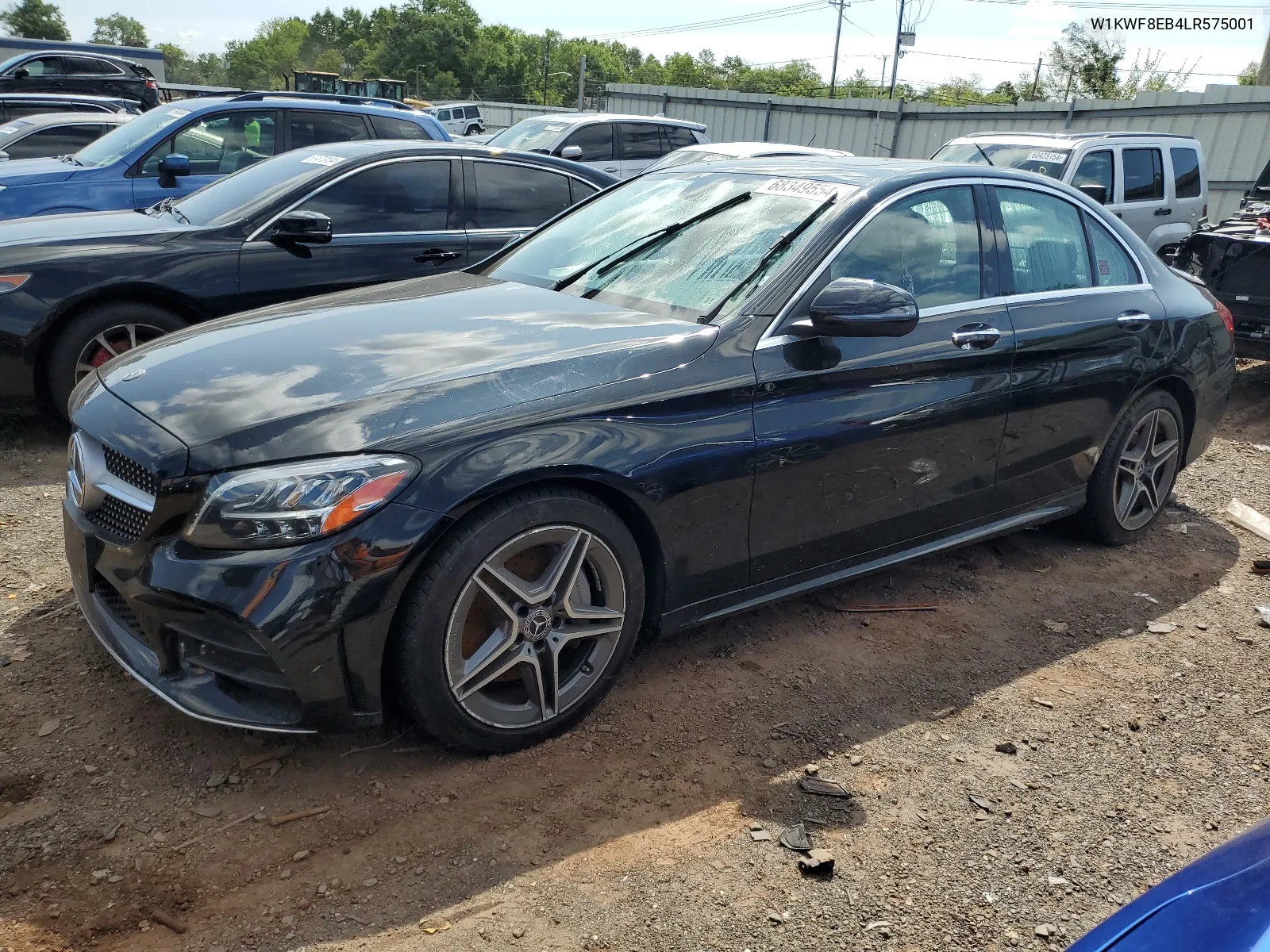 2020 Mercedes-Benz C 300 4Matic VIN: W1KWF8EB4LR575001 Lot: 68349554