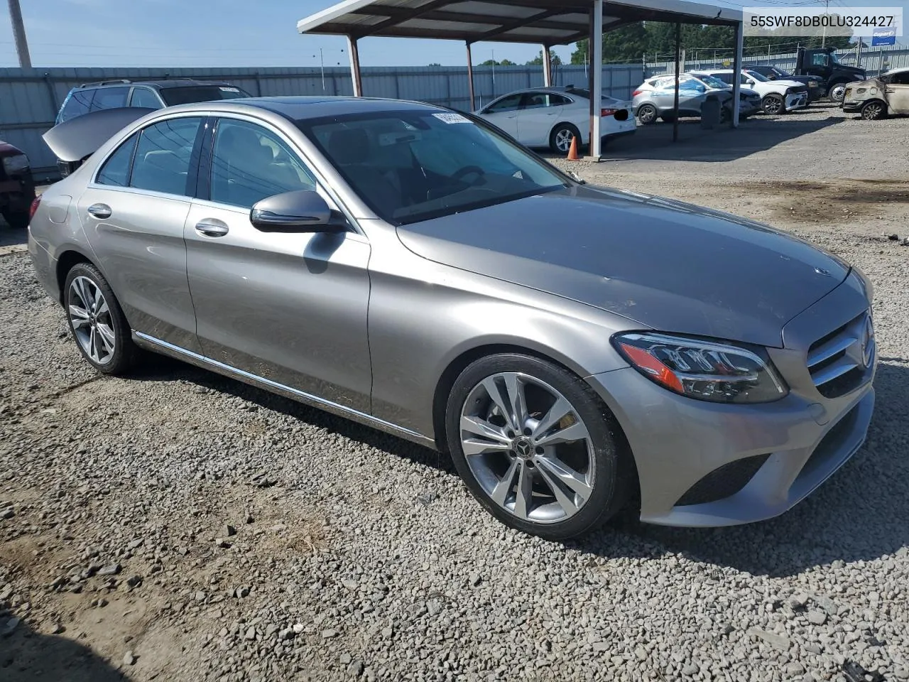 2020 Mercedes-Benz C 300 VIN: 55SWF8DB0LU324427 Lot: 68455314