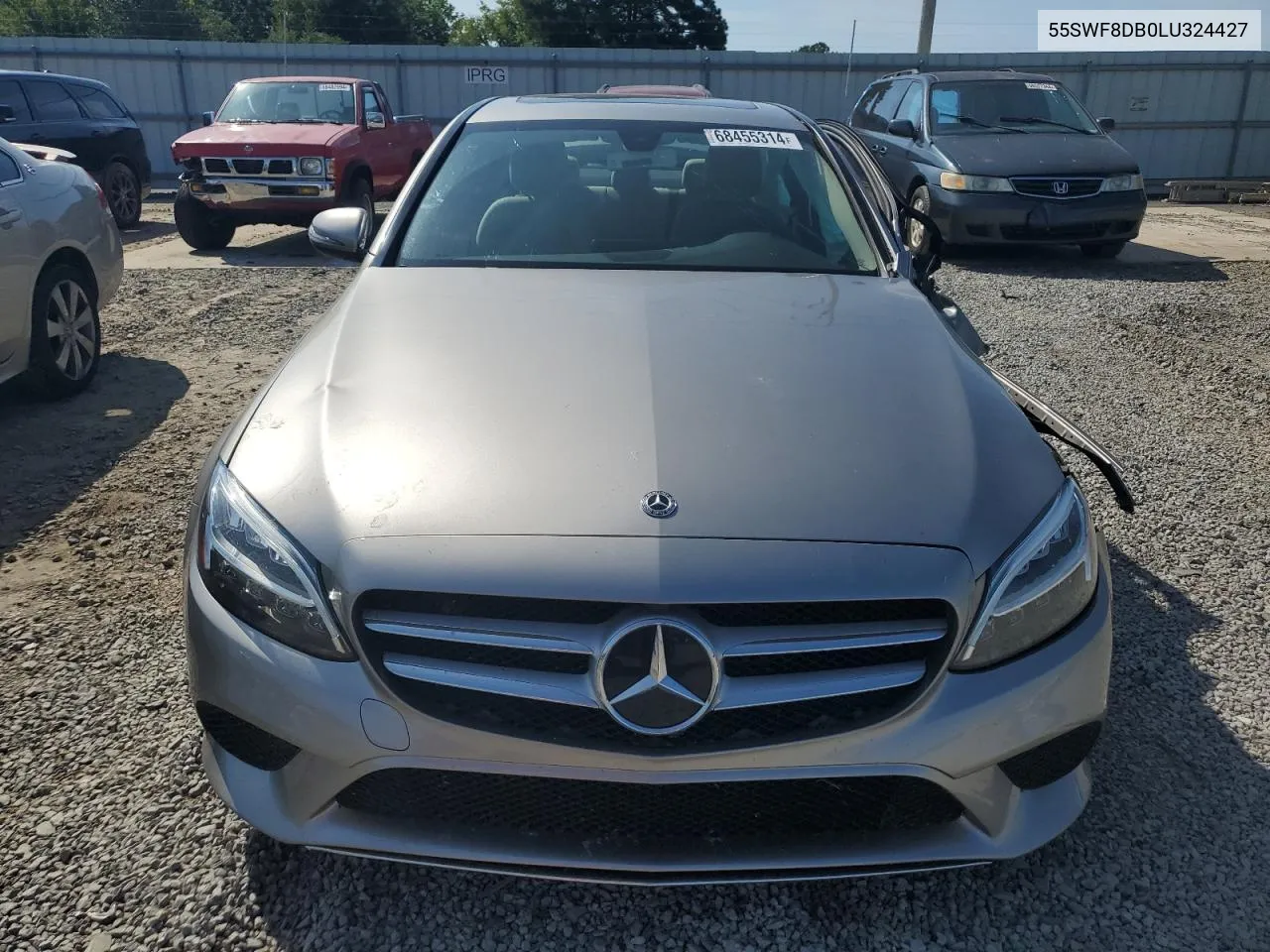 2020 Mercedes-Benz C 300 VIN: 55SWF8DB0LU324427 Lot: 68455314