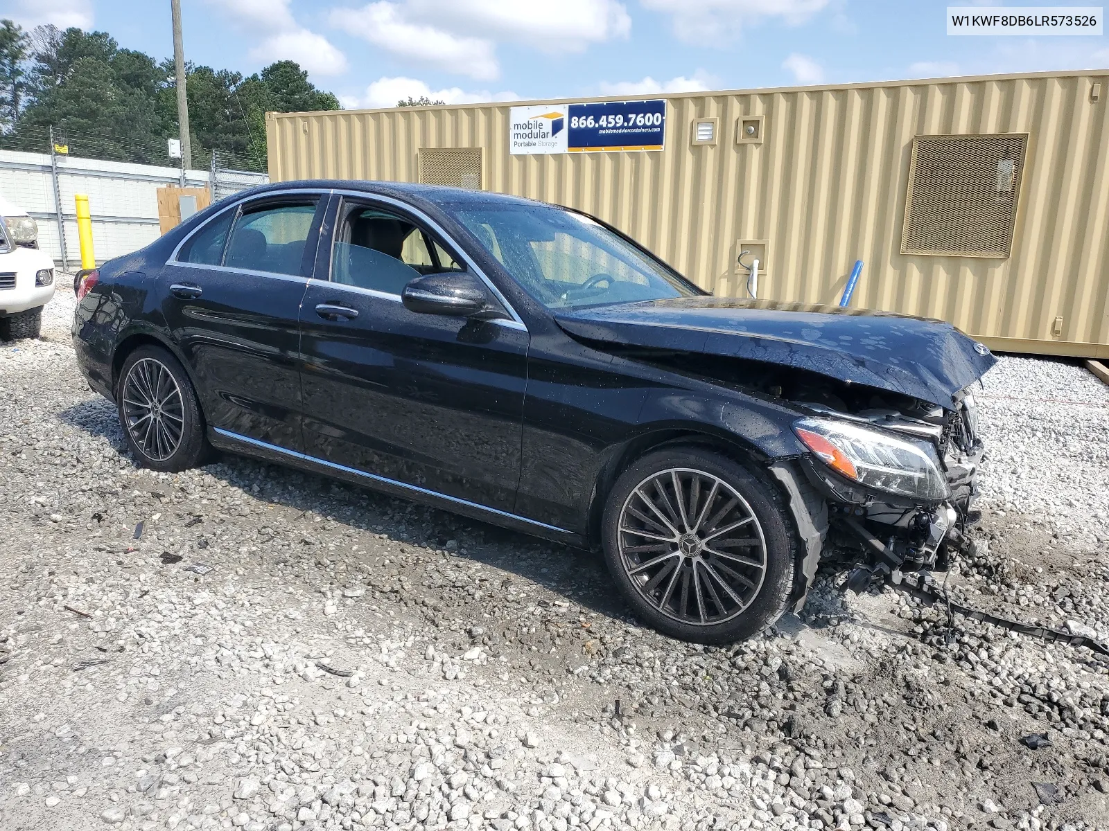 2020 Mercedes-Benz C 300 VIN: W1KWF8DB6LR573526 Lot: 68500154