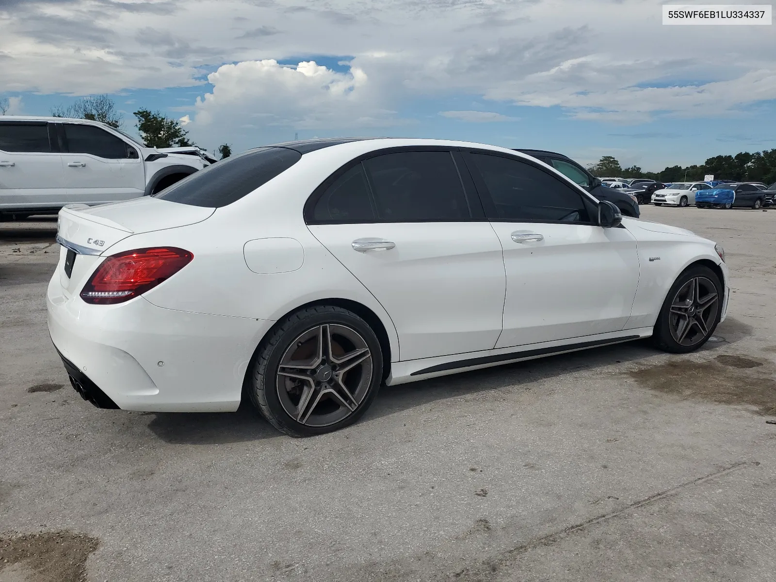 2020 Mercedes-Benz C 43 Amg VIN: 55SWF6EB1LU334337 Lot: 68869394