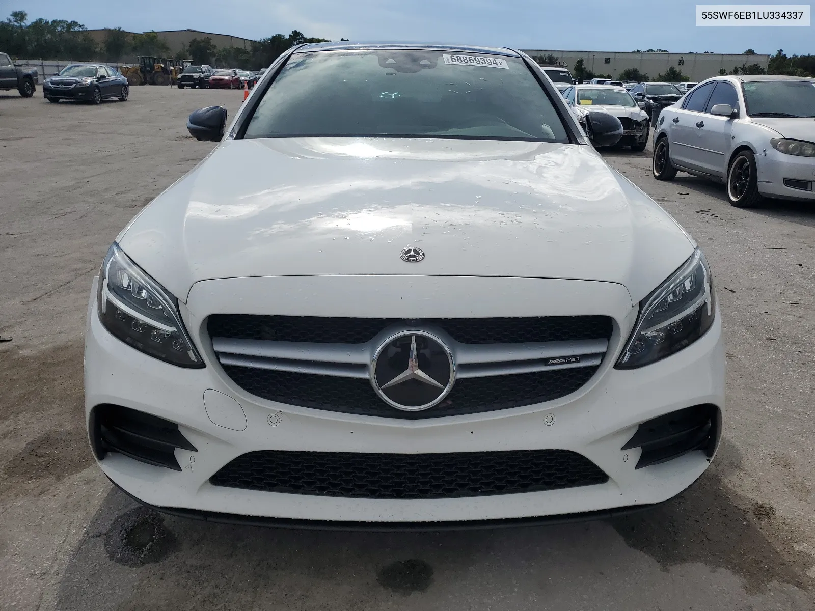 2020 Mercedes-Benz C 43 Amg VIN: 55SWF6EB1LU334337 Lot: 68869394